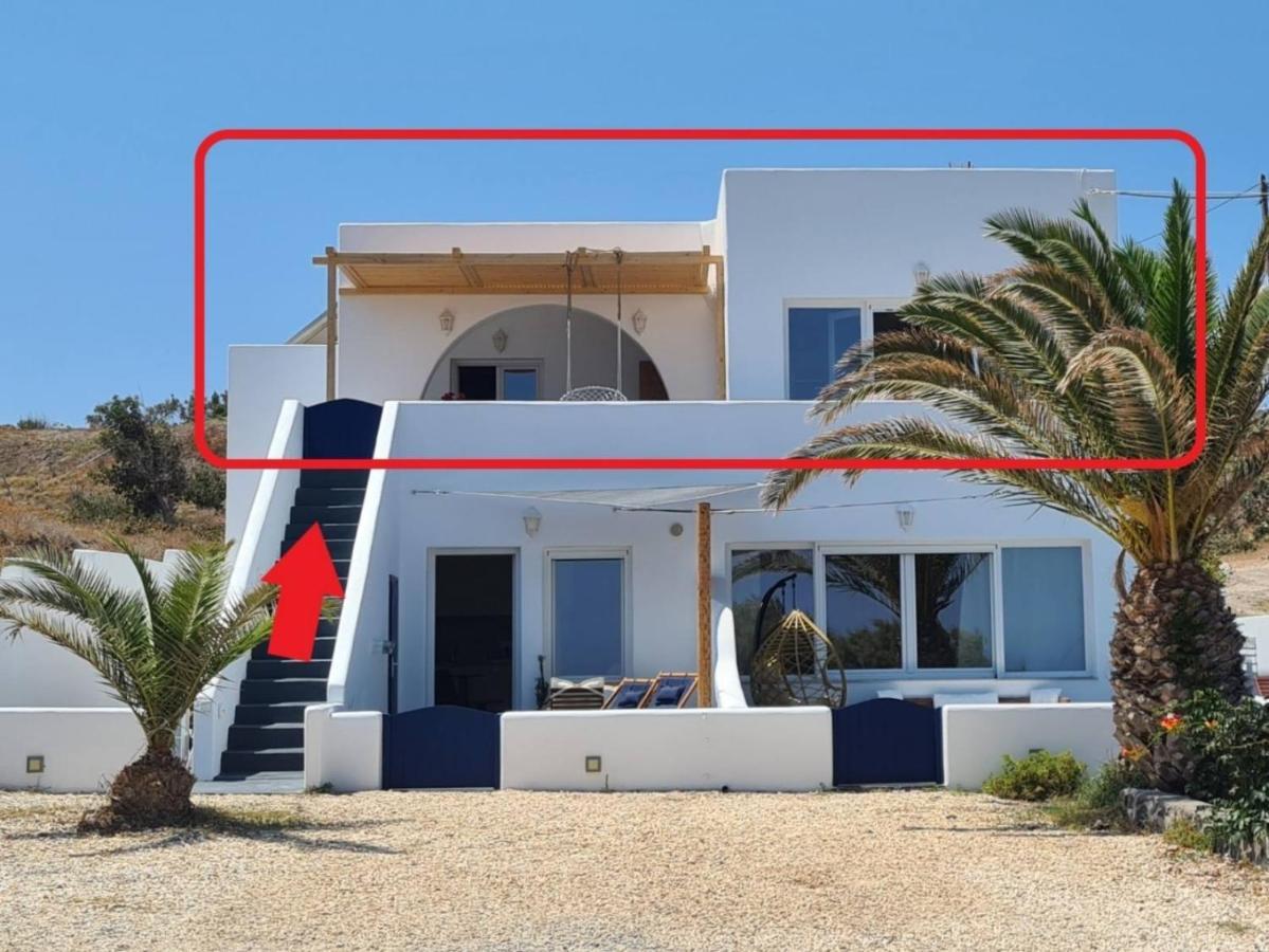 Peaceful Seafront Retreat In Santorini -Sonus Mare Beach Houses Vúrvulosz Kültér fotó